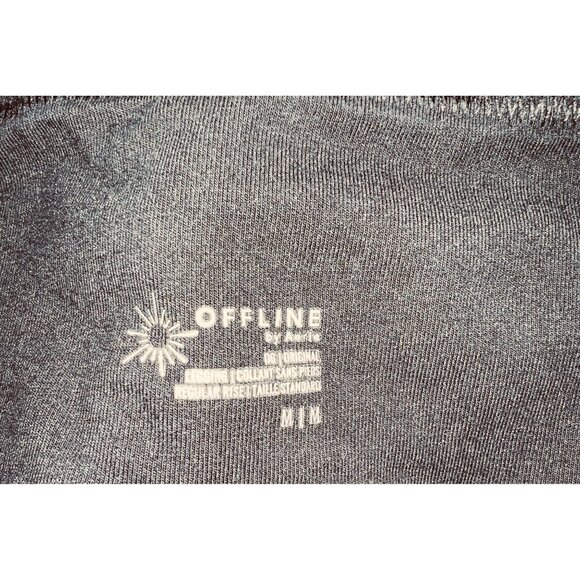 Offline By Aerie Womens Leggings Black Medium Cotton/Spandex - Picture 4 of 4